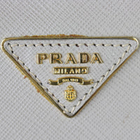 Prada Saffiano Lux Tote Medium (light grey) Hardware