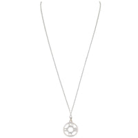 Tiffany & Co. Atlas Diamond 18k White Gold Necklace