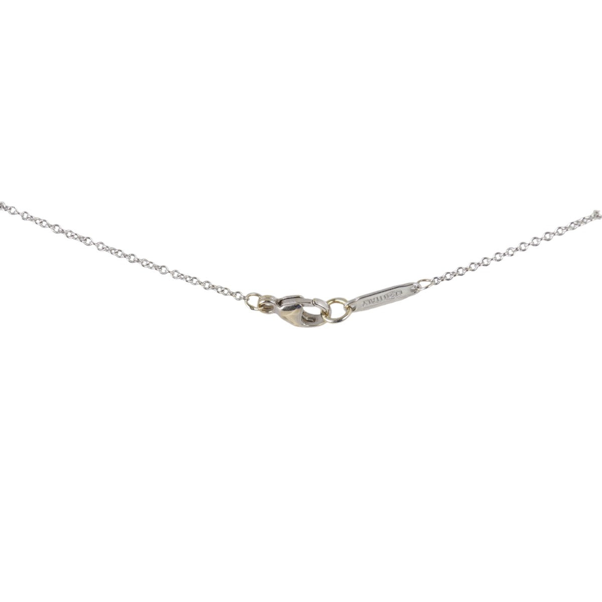 Tiffany & Co. Atlas Diamond 18k White Gold Necklace