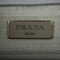 Prada Saffiano Lux Tote Medium (light grey) Interior Stamp