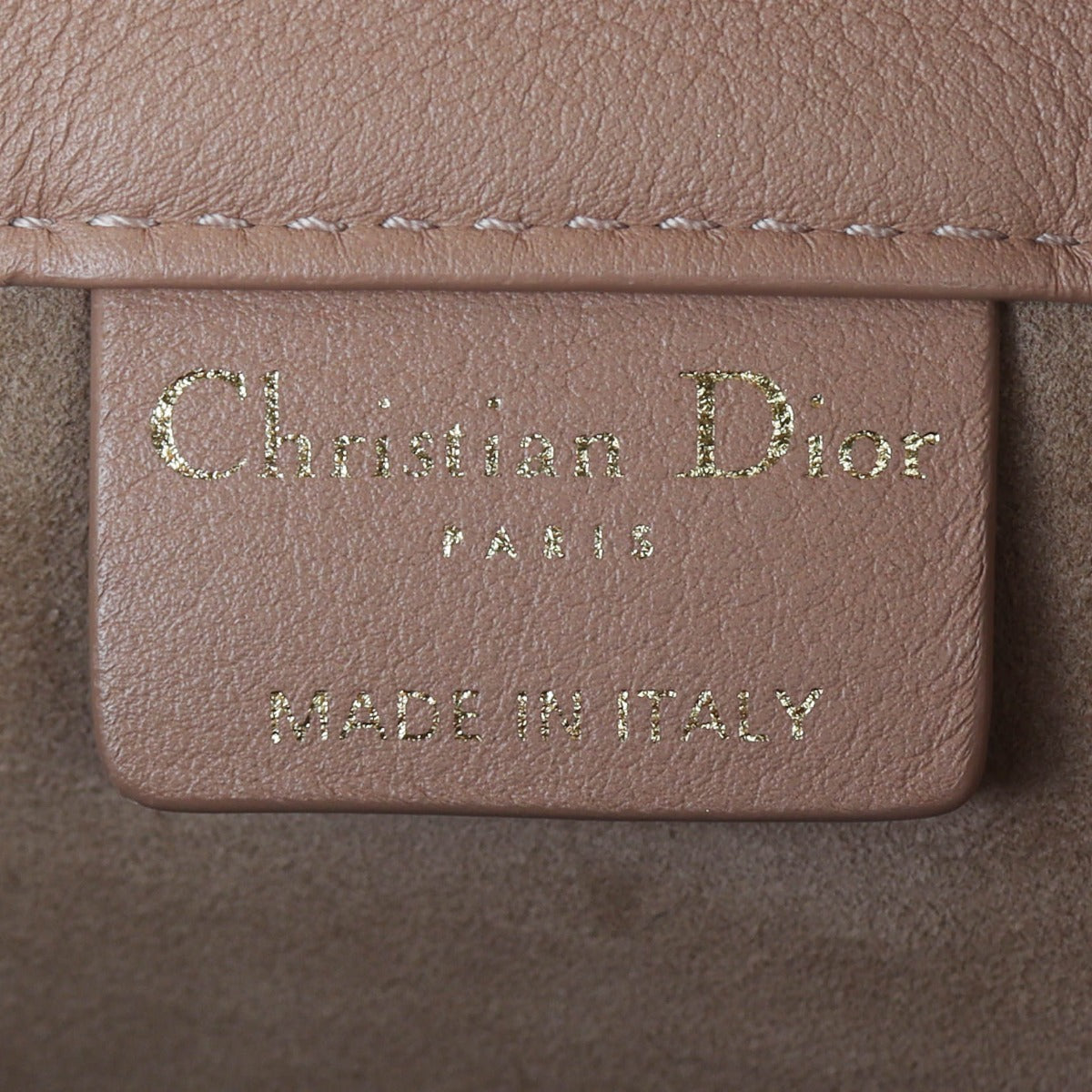 Dior Book Tote Medium Interior Stamp