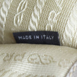 Prada Saffiano Lux Tote Medium (light grey) Interior Stamp