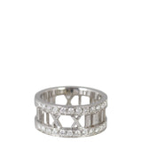Tiffany & Co. Atlas 18k White Gold Ring