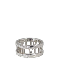 Tiffany & Co. Atlas 18k White Gold Ring