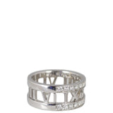 Tiffany & Co. Atlas 18k White Gold Ring