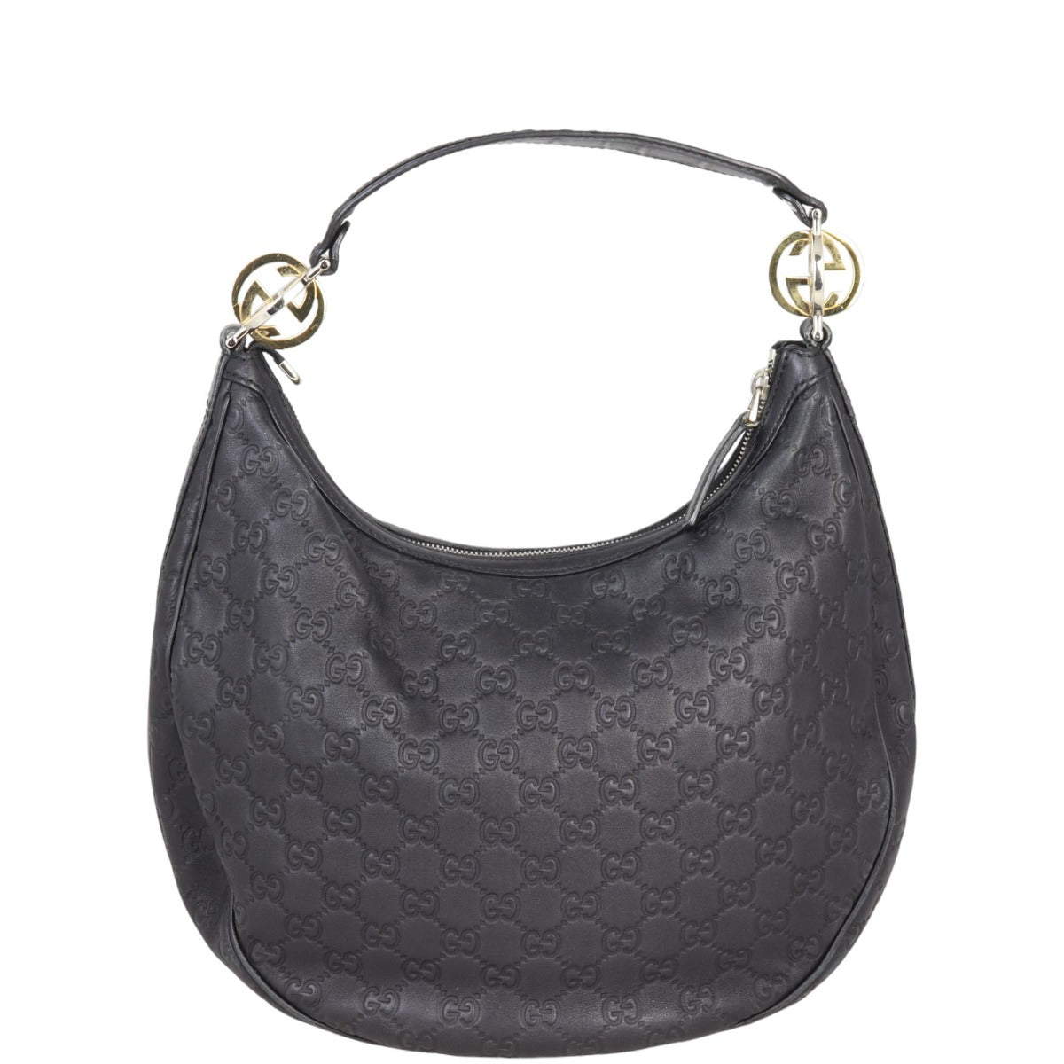 Gucci Guccissima GG Twins Hobo