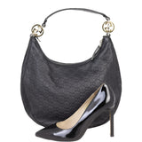 Gucci Guccissima GG Twins Hobo