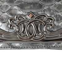 Chanel Python Clutch on Chain Hardware