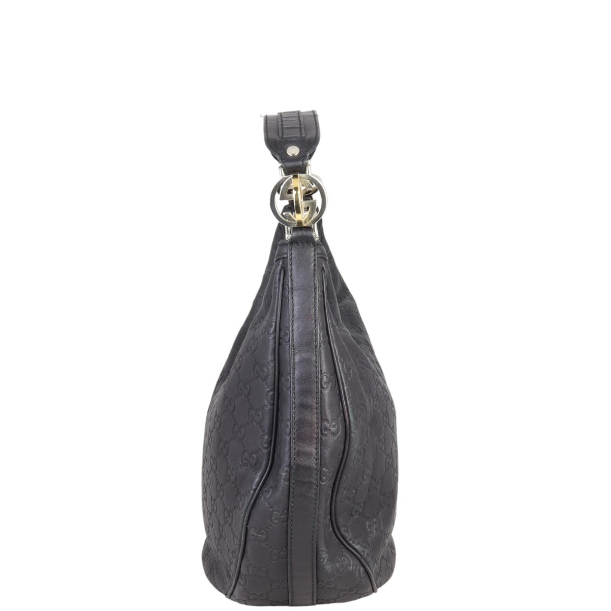 Gucci Guccissima GG Twins Hobo