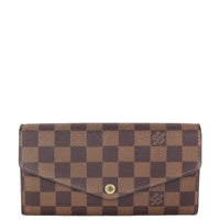 Louis Vuitton Sarah Wallet Damier Ebene