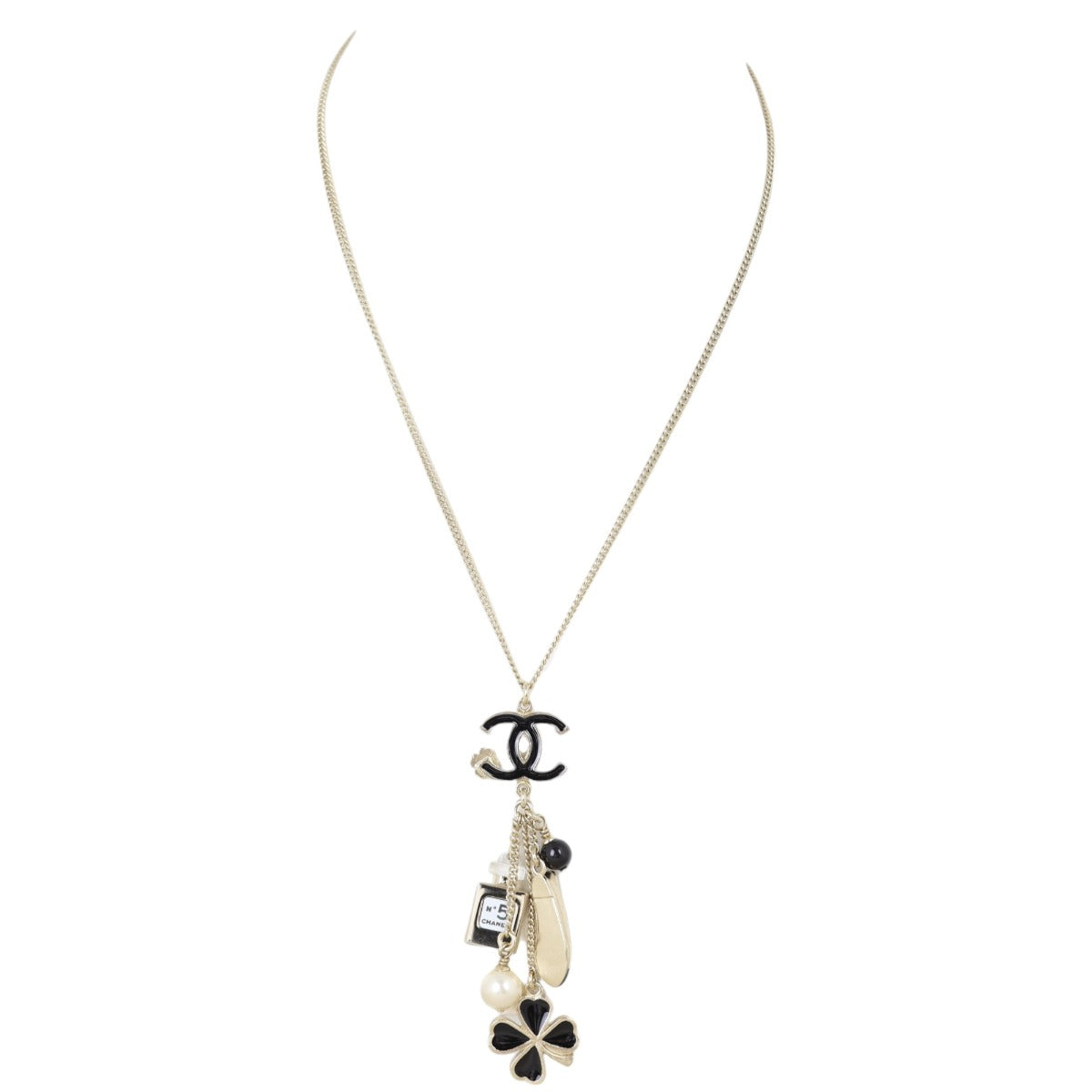 Chanel CC Lucky Charms Necklace