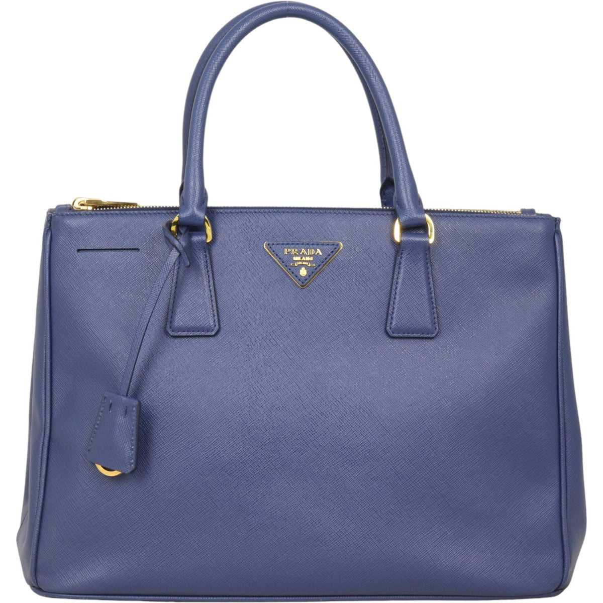 Prada Saffiano Lux Galleria Double Zip Tote Medium