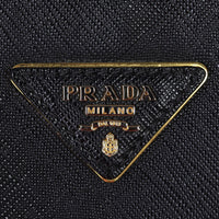 Prada Saffiano Lux Galleria Double Zip Tote Medium Hardware