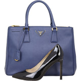 Prada Saffiano Lux Galleria Double Zip Tote Medium