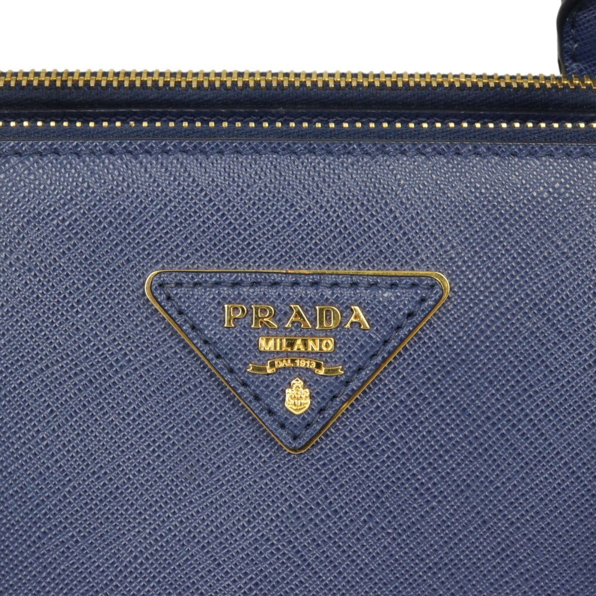 Prada Saffiano Lux Galleria Double Zip Tote Medium