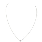 Tiffany & Co. Diamonds by the Yard Single Diamond Platinum Pendant