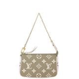 Louis Vuitton Mini Pochette Accessoires Monogram Empreinte Bicolour