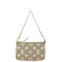 Louis Vuitton Mini Pochette Accessoires Monogram Empreinte Bicolour