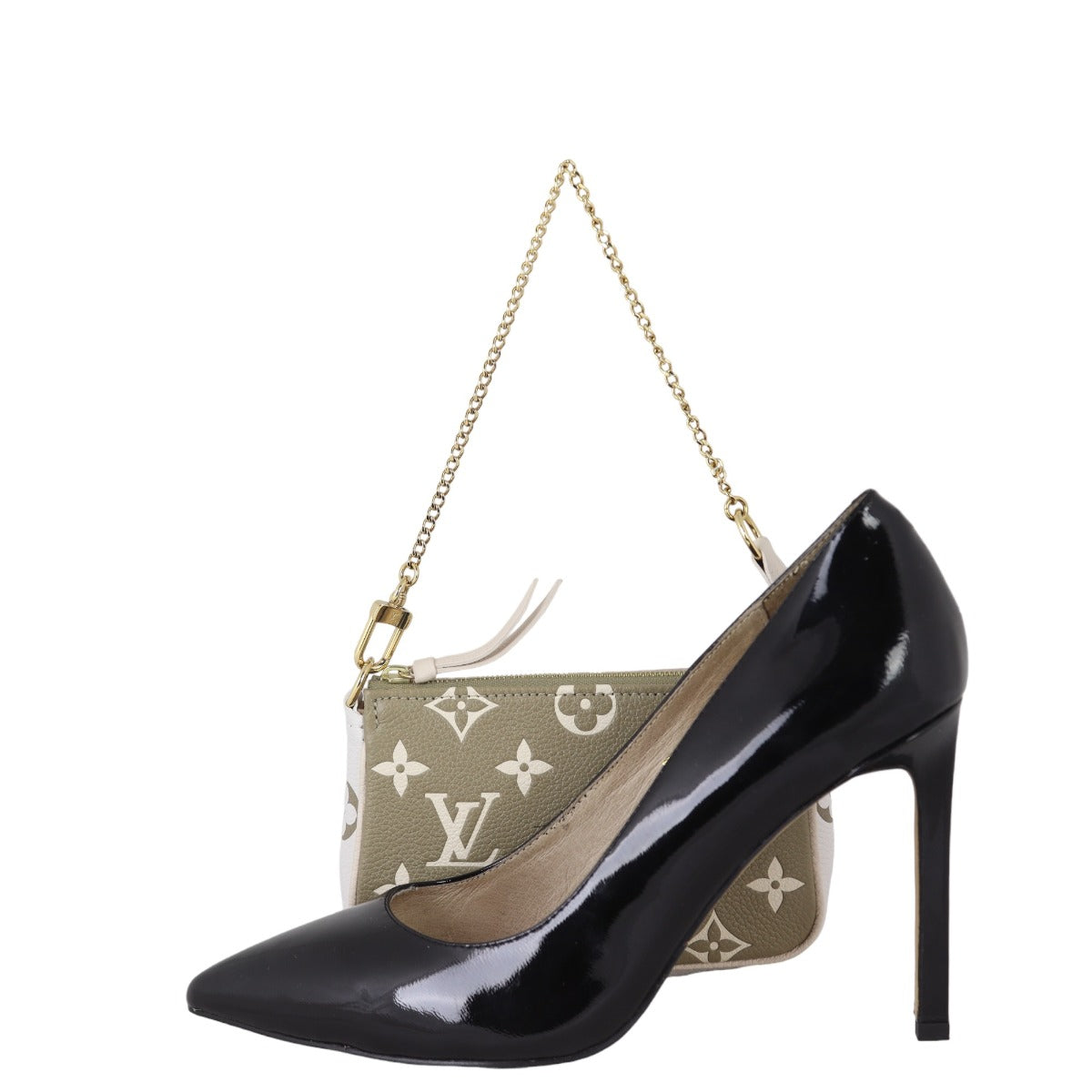 Louis Vuitton Mini Pochette Accessoires Monogram Empreinte Bicolour