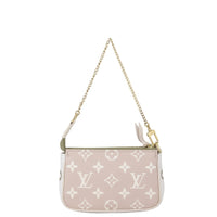 Louis Vuitton Mini Pochette Accessoires Monogram Empreinte Bicolour