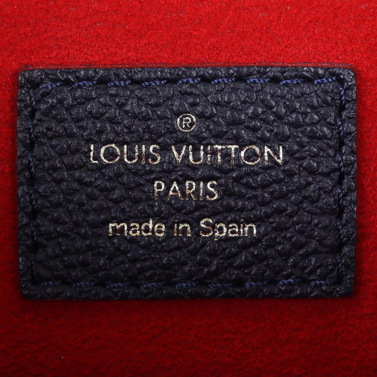 Louis Vuitton Georges MM Monogram Empreinte Interior Stamp
