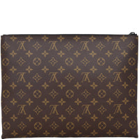 Louis Vuitton A4 Pochette Monogram Solar Ray