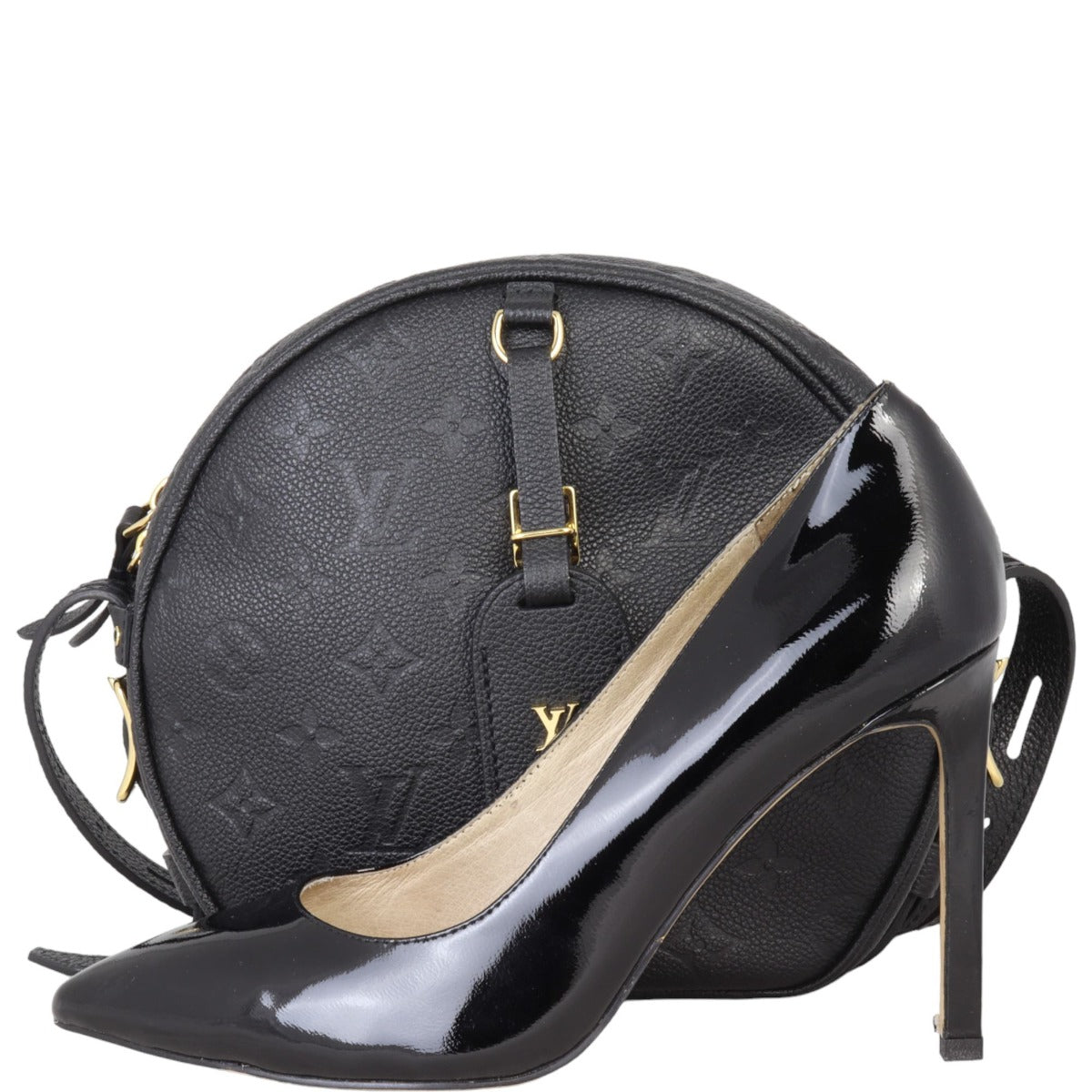 Louis Vuitton Boite Chapeau Souple MM Monogram Empreinte