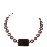 Chanel Resin CC Pendant Pearl Choker