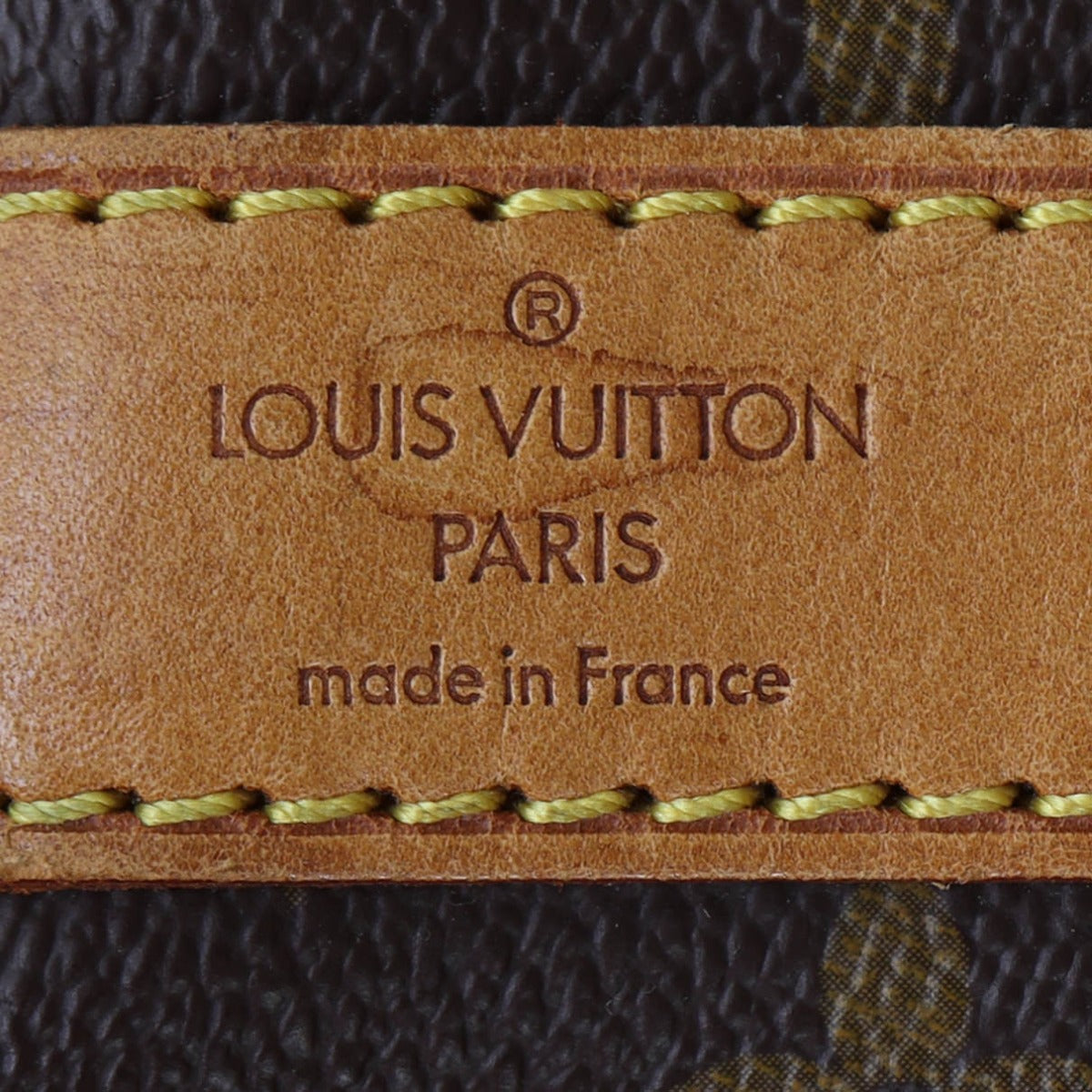 Louis Vuitton Keepall 50 Bandouliere Monogram Interior Stamp
