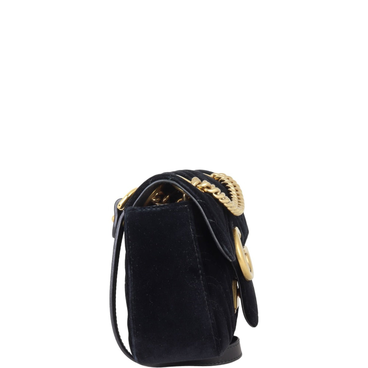 Gucci Marmont Velvet Mini Shoulder Bag
