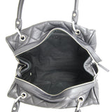 Chanel Timeless CC Bowler Bag Large interior