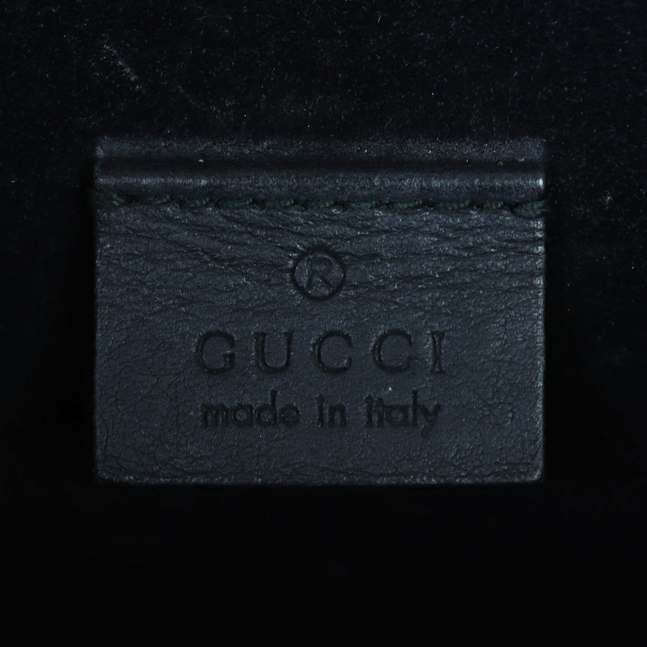 Gucci Dionysus GG Supreme Mini Shoulder Bag Interior Stamp