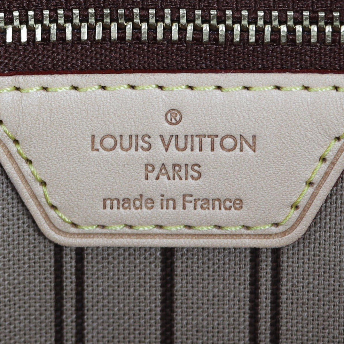Louis Vuitton Neverfull GM Monogram Interior Stamp