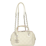 Chanel Feather Weight Bowling Bag Mini