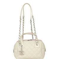 Chanel Feather Weight Bowling Bag Mini