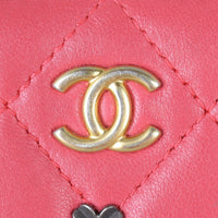 Chanel Lucky Charms Zip Coin Purse Hardware