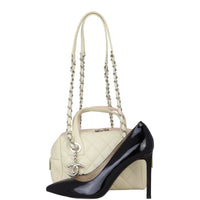 Chanel Feather Weight Bowling Bag Mini