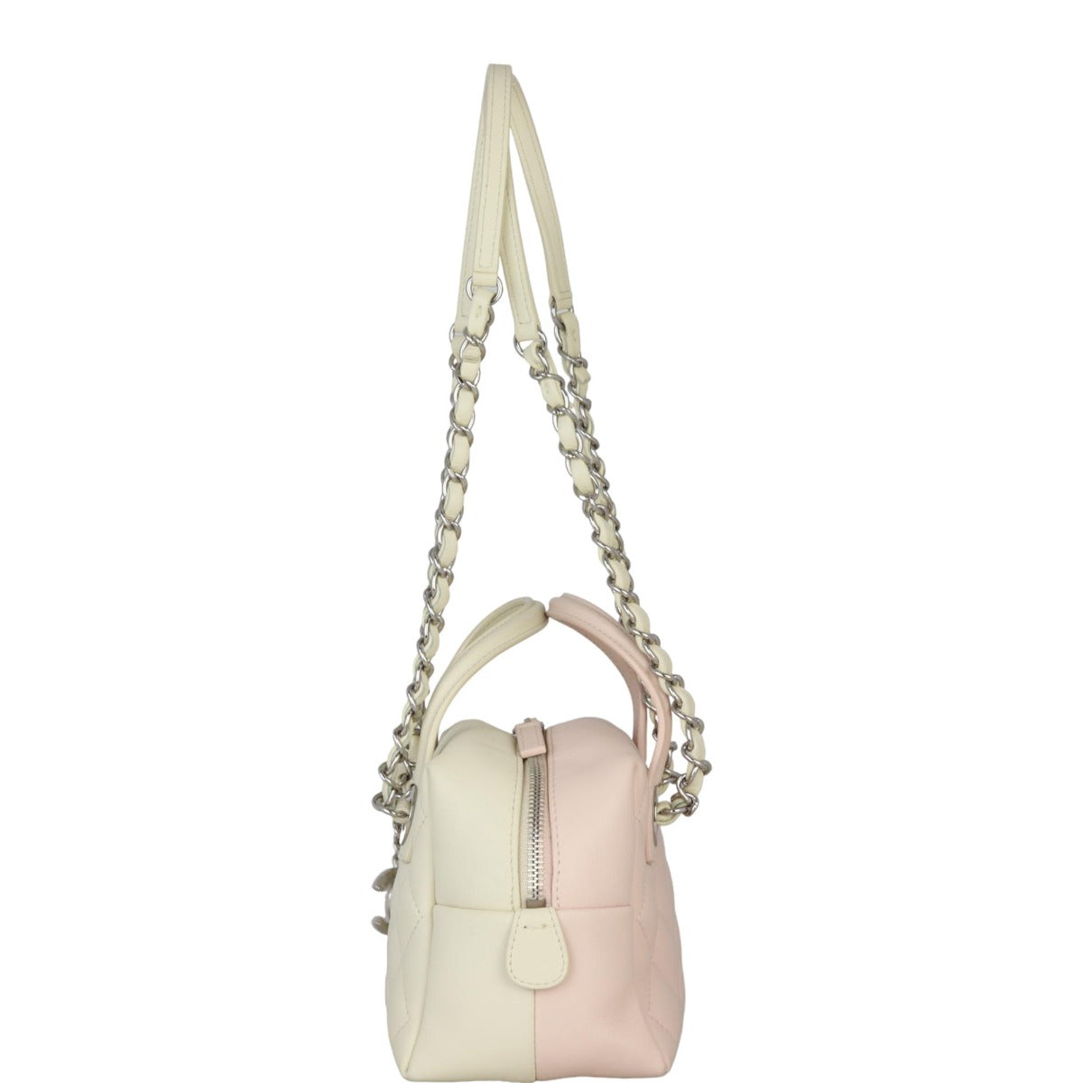 Chanel Feather Weight Bowling Bag Mini