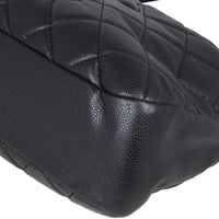 Chanel CC Timeless Shopping Tote | Black Diamond