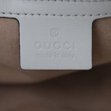 Gucci GG Marmont Small Top Handle Bag with Web Strap Interior Stamp