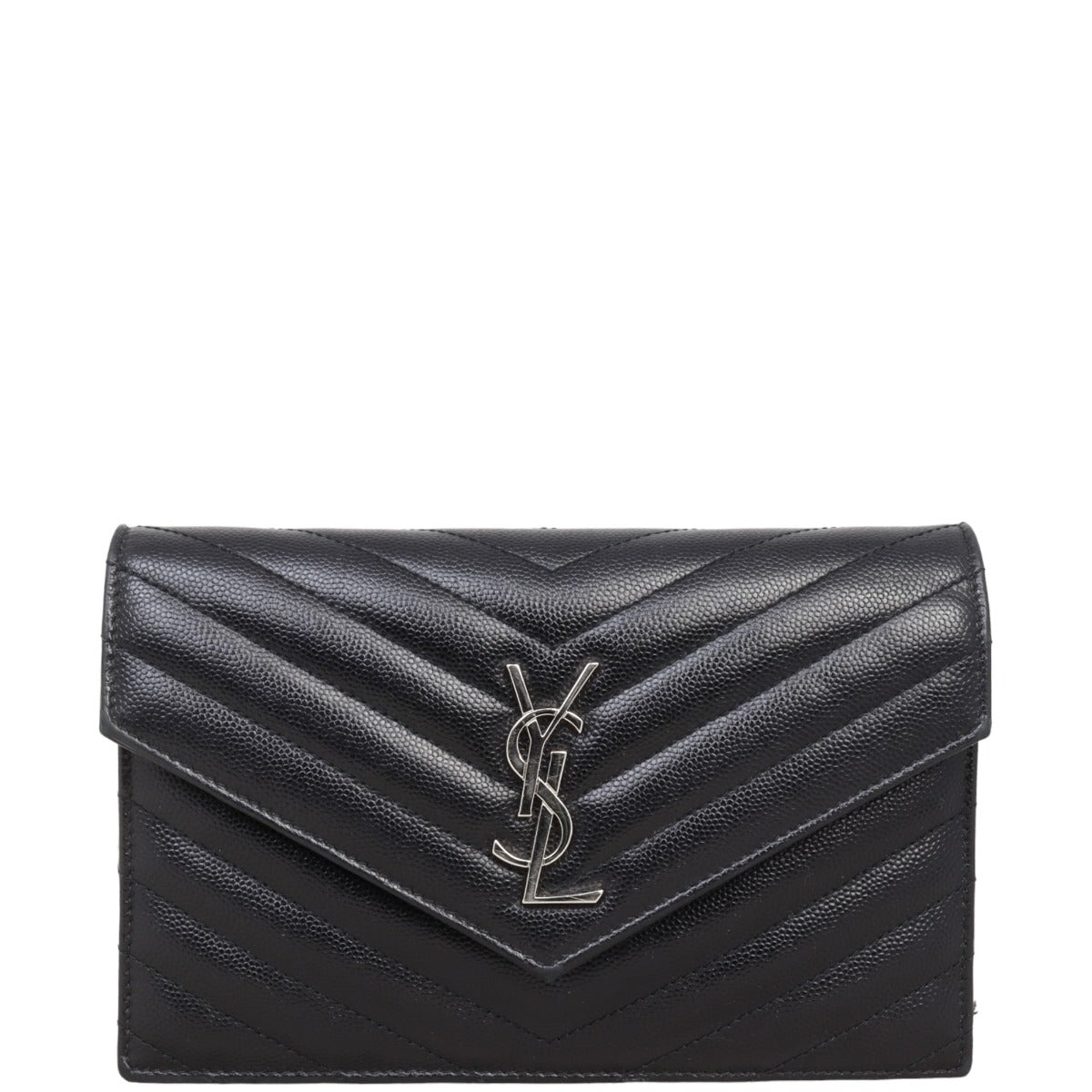 Saint Laurent Cassandre Envelope Chain Wallet