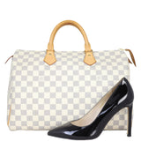 Louis Vuitton Speedy 35 Damier Azur