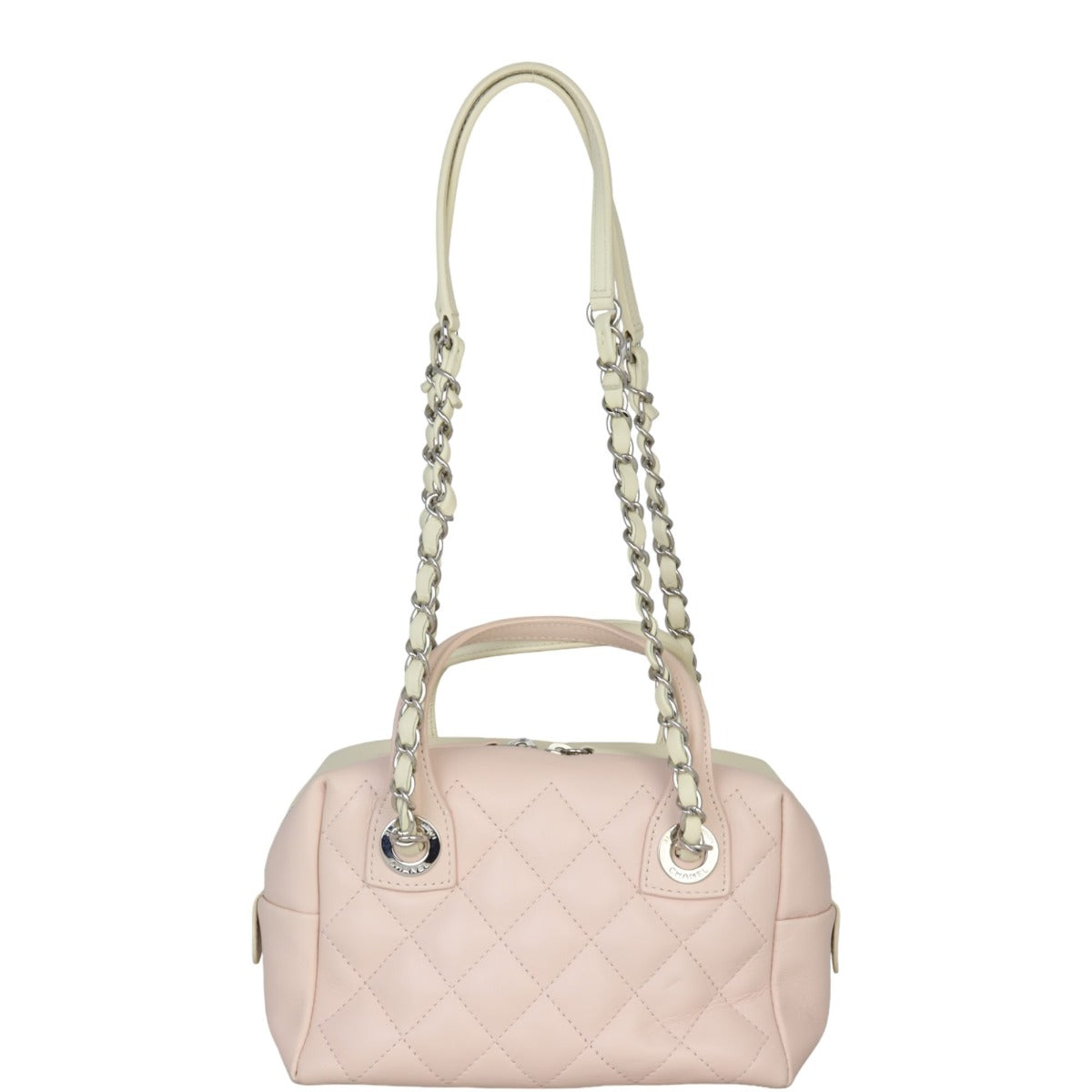 Chanel Feather Weight Bowling Bag Mini