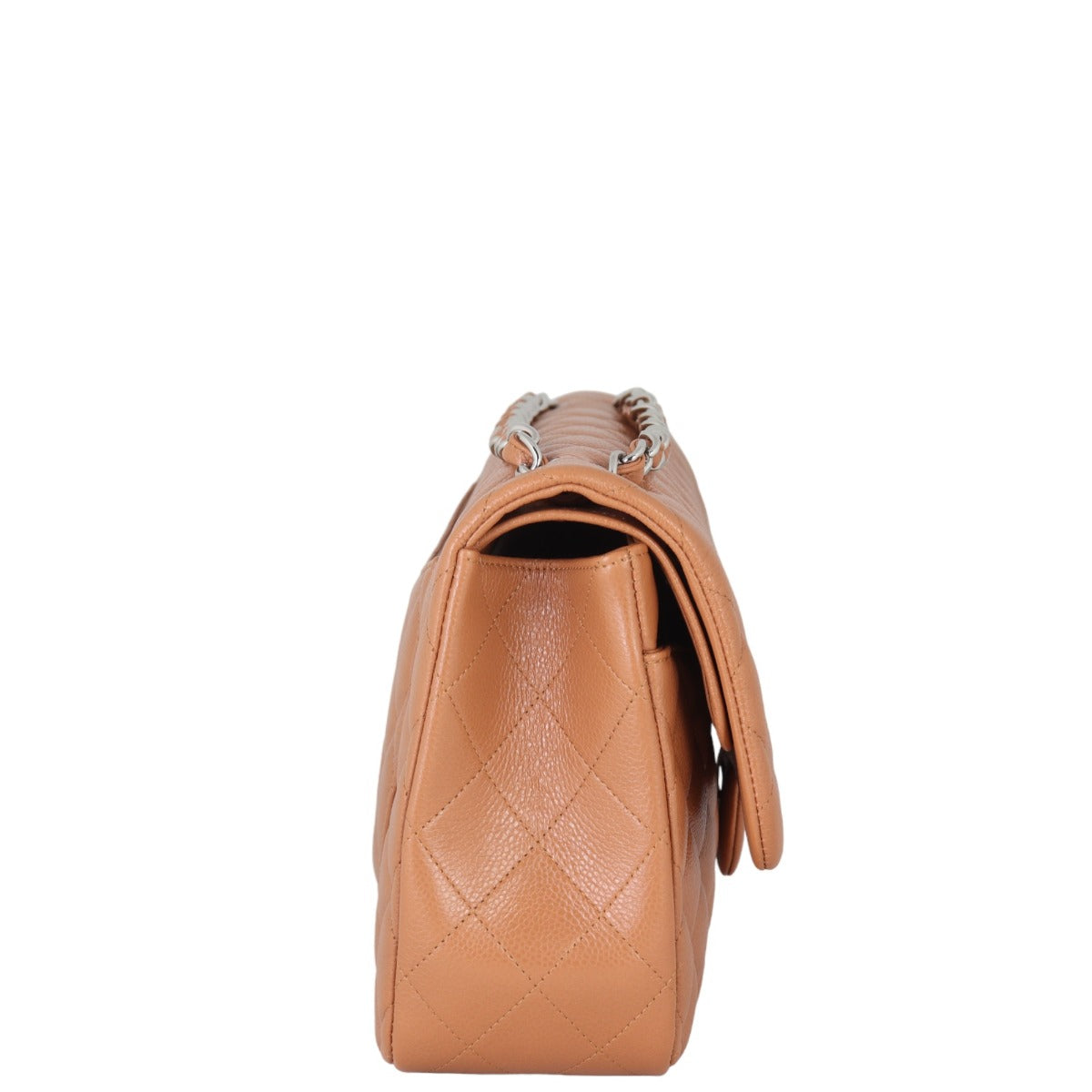 Chanel Classic Double Flap Jumbo | Caramel Brown