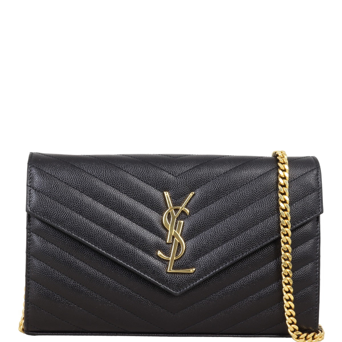 Saint Laurent Cassandre Chain Wallet