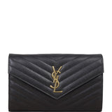 Saint Laurent Cassandre Chain Wallet