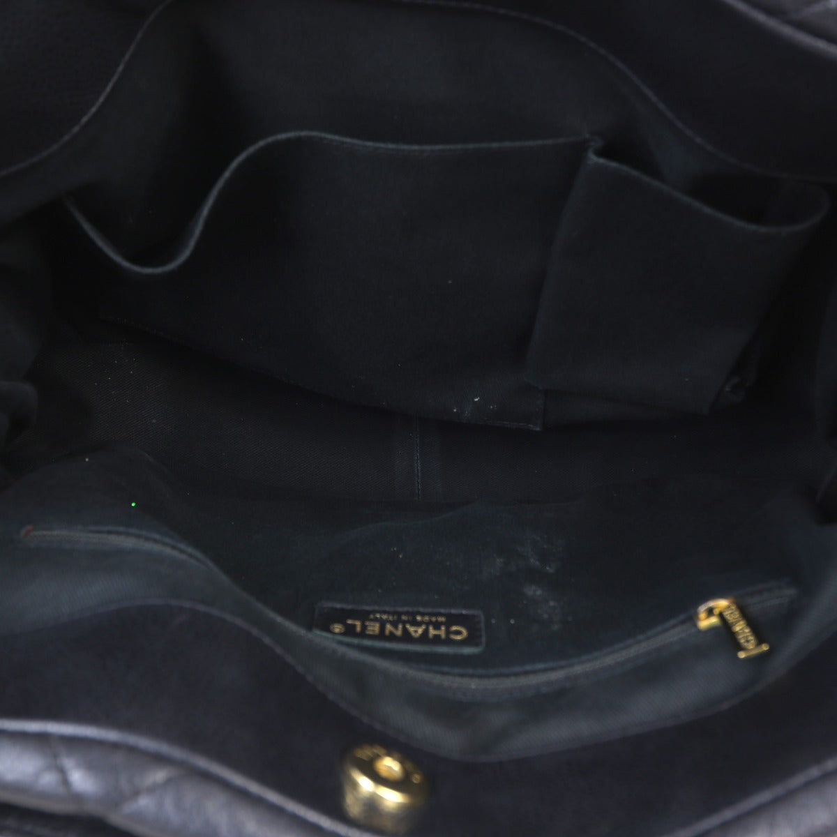 Chanel CC Timeless Shopping Tote | Black Diamond