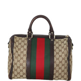 Gucci Vintage Web Original GG Boston Bag Medium