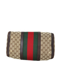 Gucci Vintage Web Original GG Boston Bag Medium