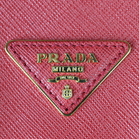 Prada Saffiano Lux Galleria Double Zip Tote Large Hardware